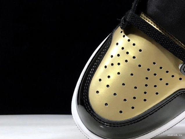 Rep Onekick Toe Glod Retro 1 Air Jordan High 861428-007 0708